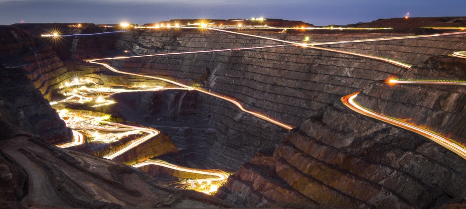 Optimised networks for tech in mining projects