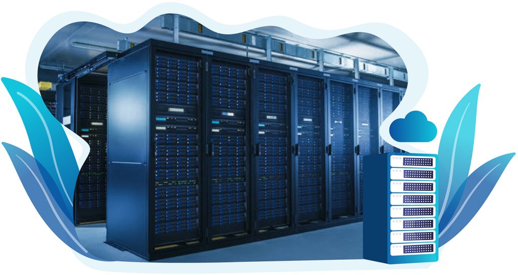 photo of locally hosted servers in Perth