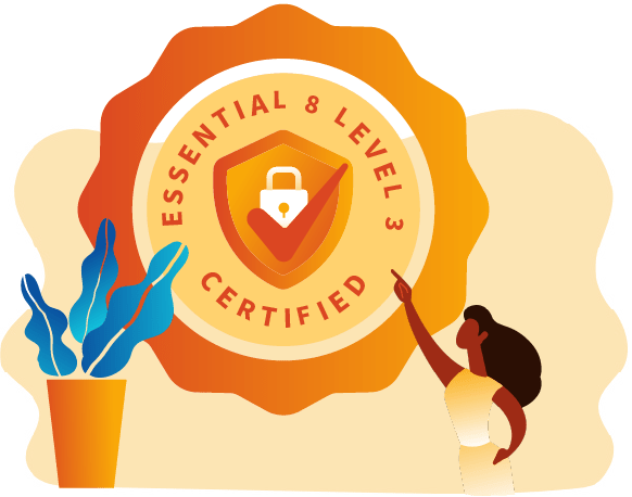 Icon ACSC’s Essential 8, Level 3 Certified v4